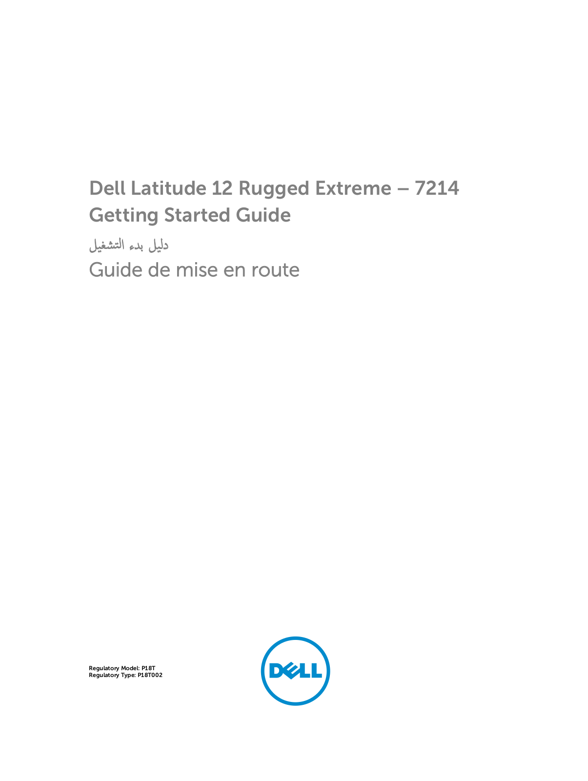 Dell Latitude 7214 User Manual