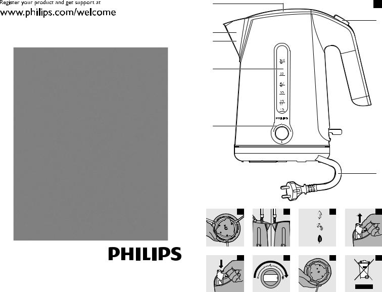 Philips HD4632, HD4631 User Manual