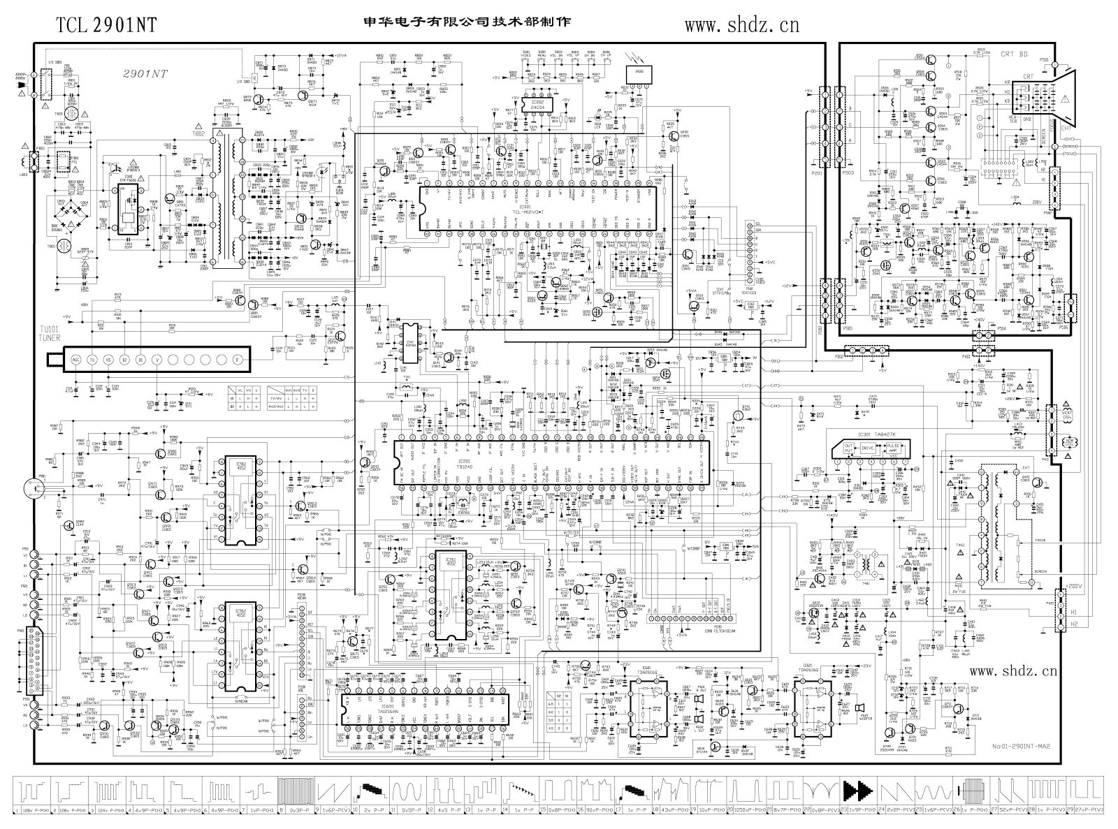 TCL 2901NT Schematic