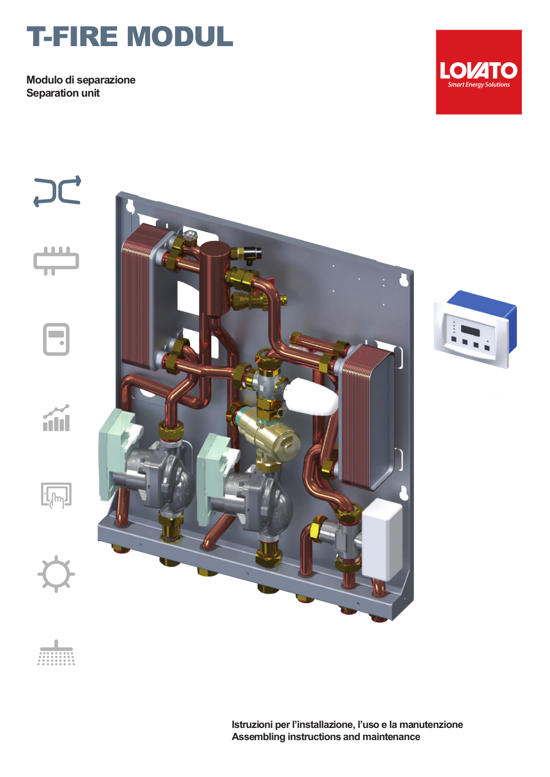Lovato T-FIRE MODUL Assembling Instructions And Maintenance - ManualMachine.com
