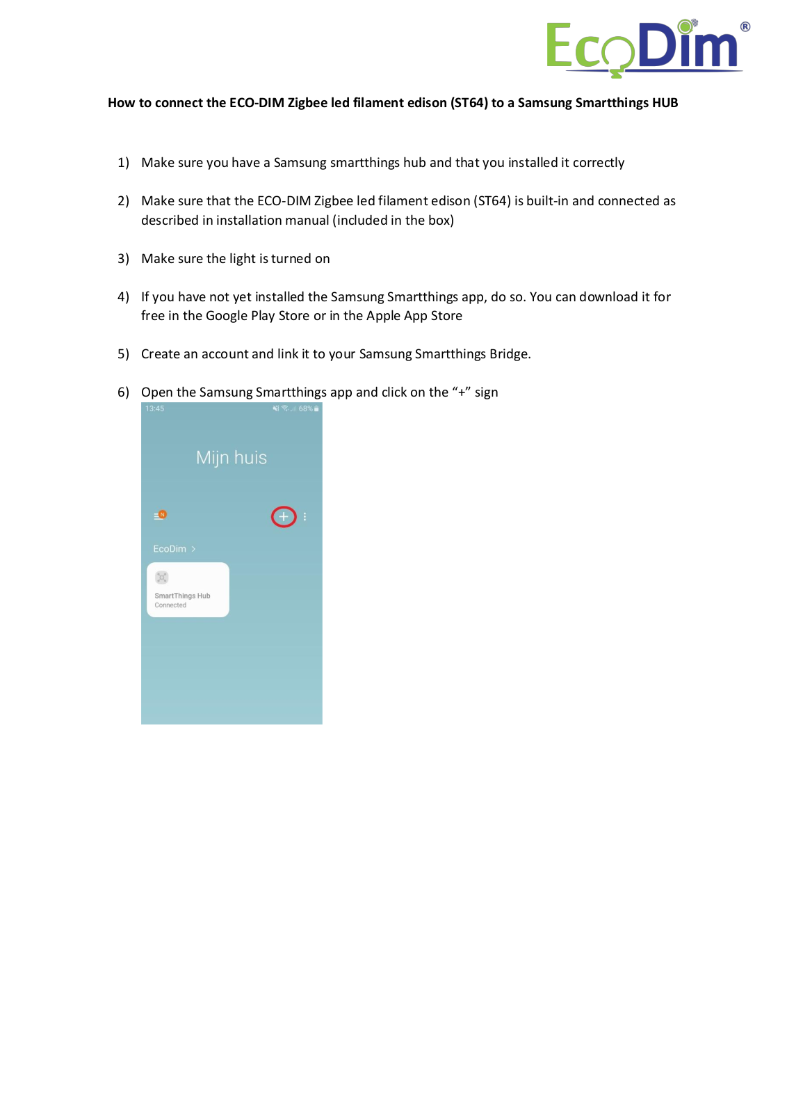 ECO-DIM ST64 User Manual