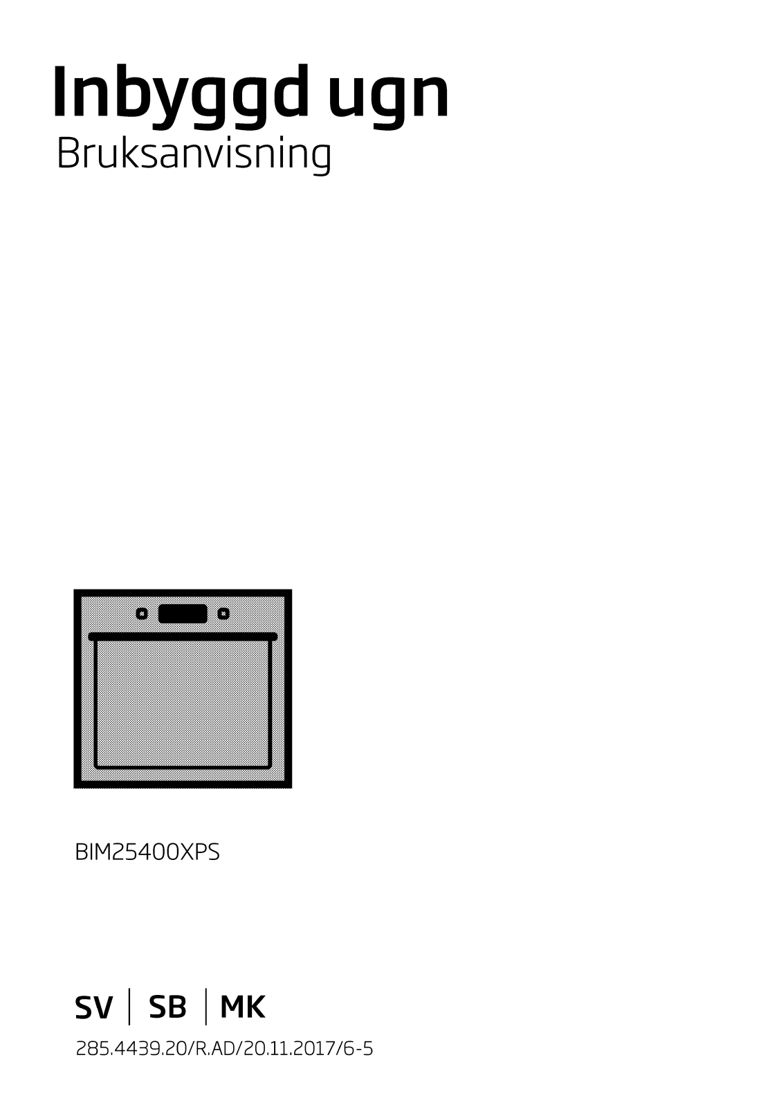 Beko BIM25400XPS User manual