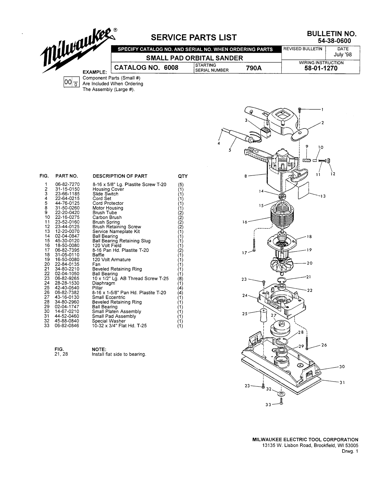 Milwaukee 6008 User Manual - ManualMachine.com