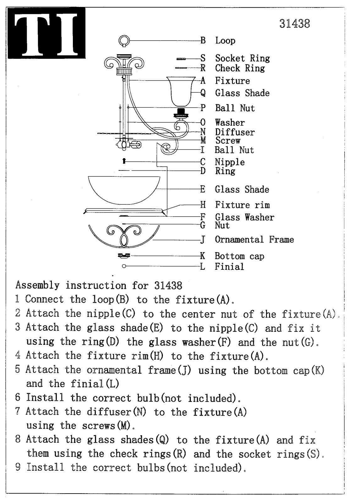 Triarch 31438 User Manual