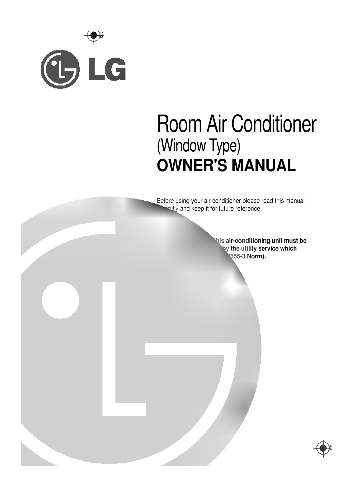 LG LW-C1267CL Owner’s Manual