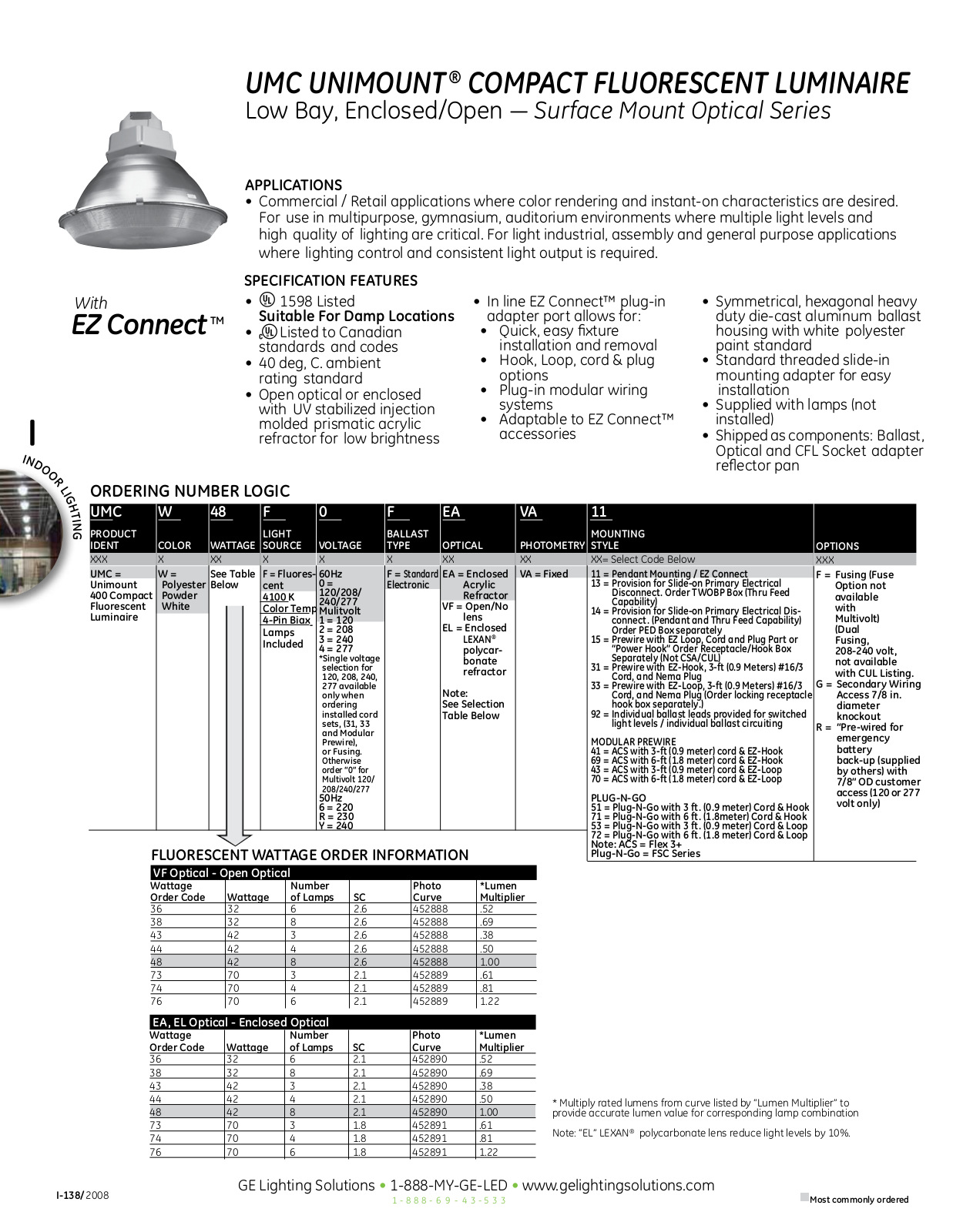 GE UMC Data Sheet