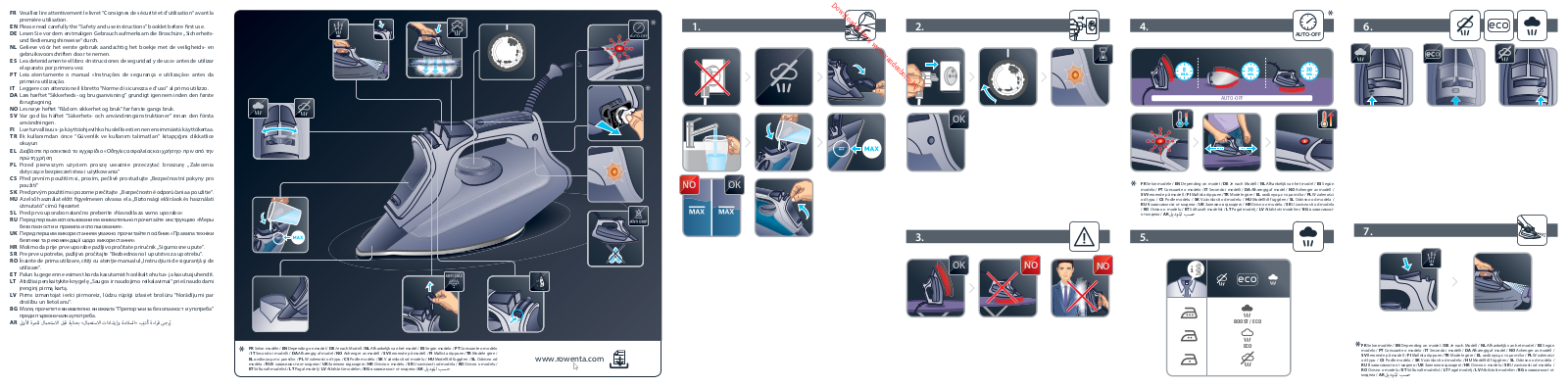 ROWENTA DW5220D1 User Manual