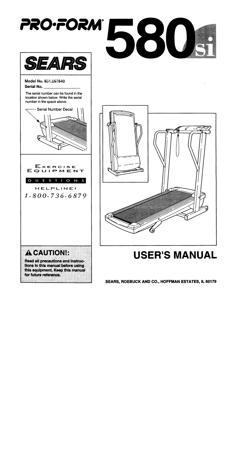 ProForm 297640 User Manual