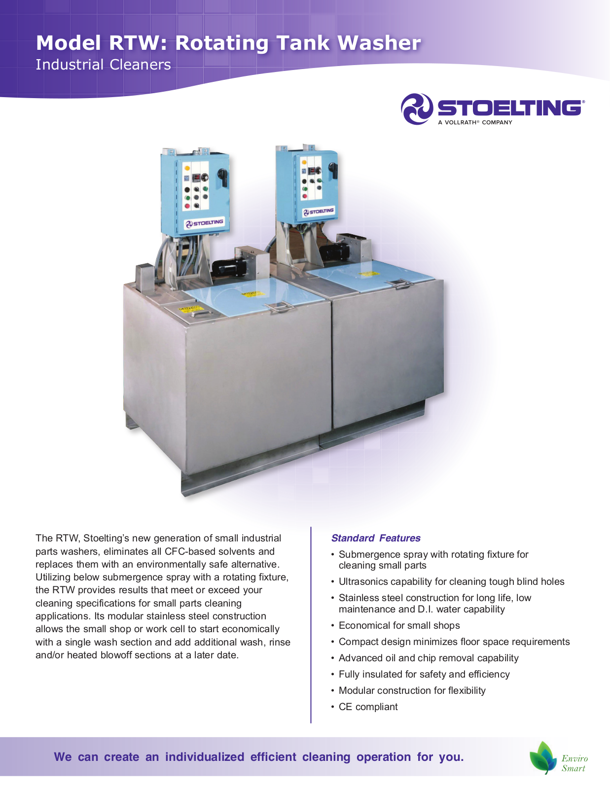 Stoelting RTW User Manual