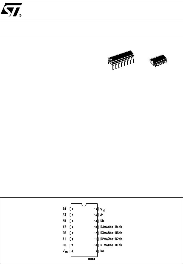 ST HCF4019B User Manual