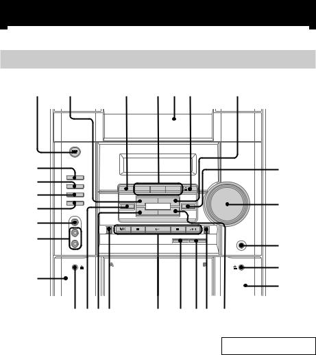 Sony MHC-RG30T User Manual