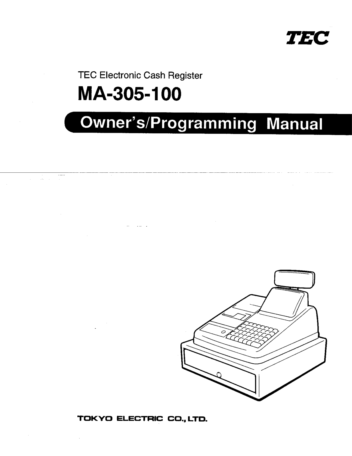 Tec MA-305-100 User Manual