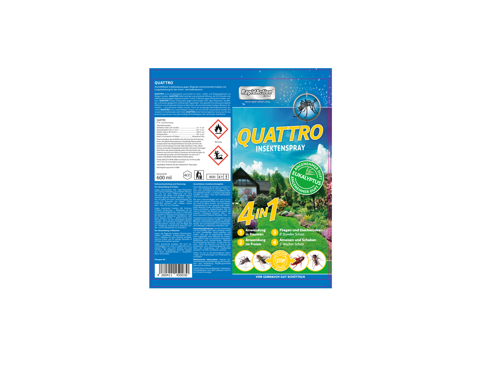 RapidAction QUATTRO Instructions