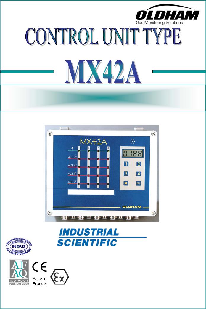Oldham MX42A User Manual