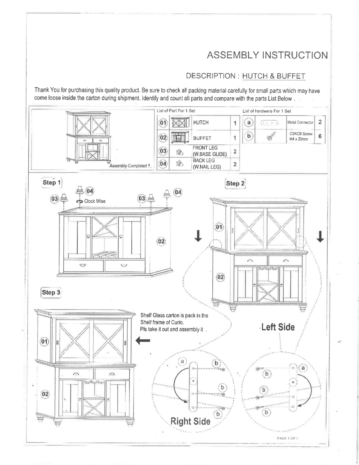 Sand & Stable W002018253 Installation & Assembly - ManualMachine.com