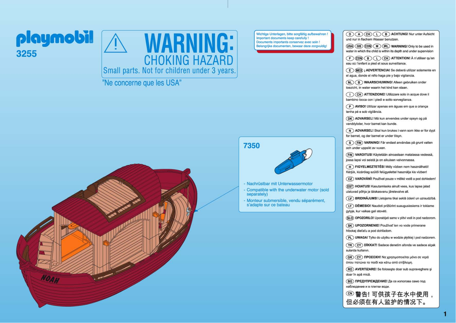 Playmobil 3255 Instructions