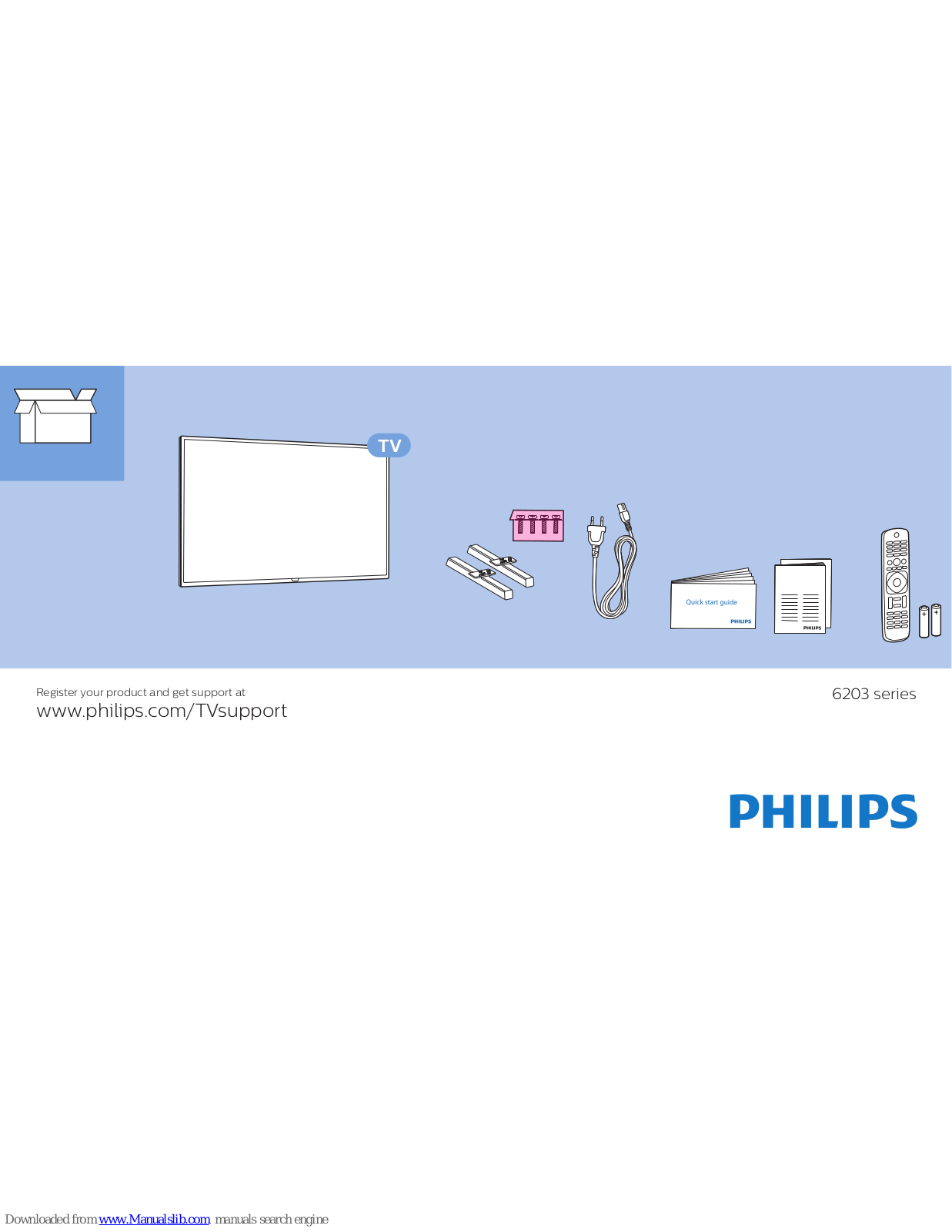 Philips 6203 series User Manual