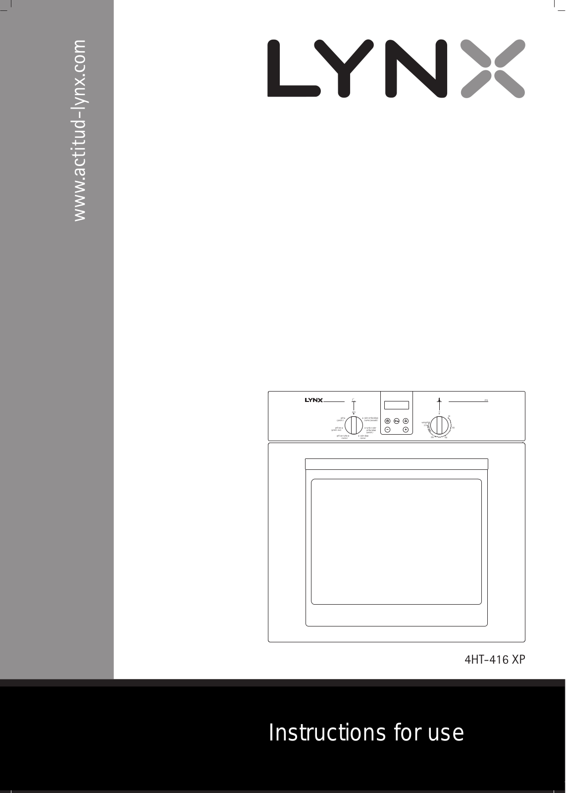 Lynx 4HT416XP User Manual