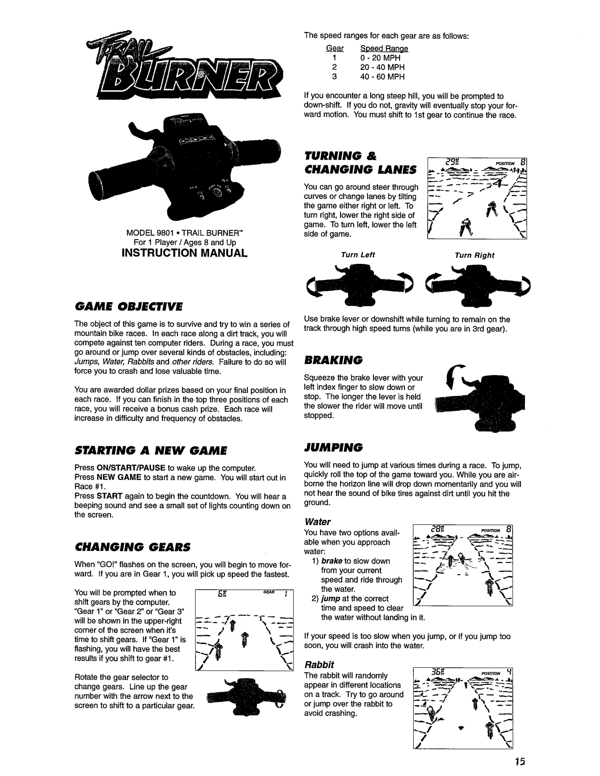 Fisher-Price I9801 Instruction Sheet