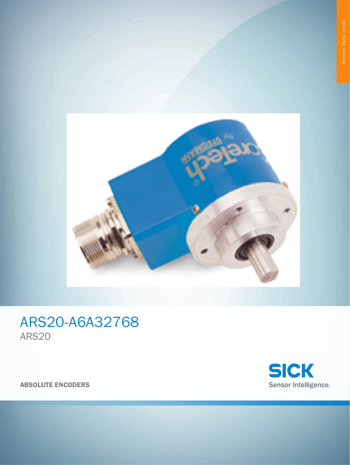 Sick ARS20-A6A32768 Data Sheet