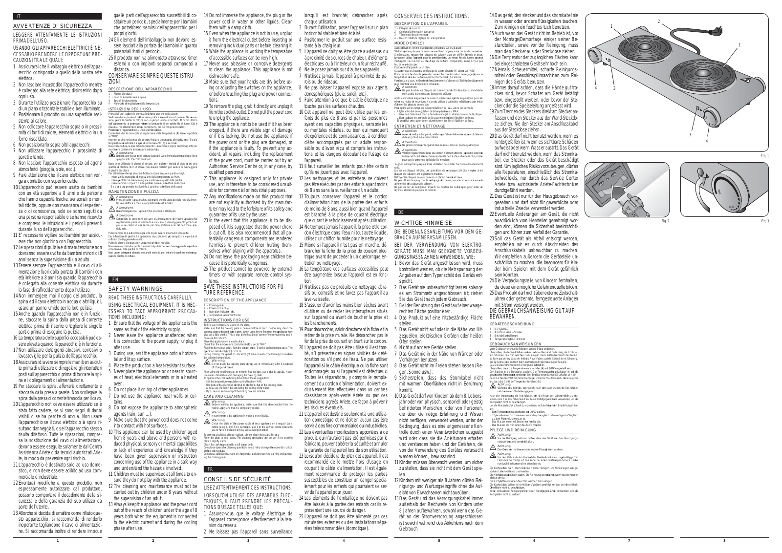 Ariete 994/2 User guide - ManualMachine.com