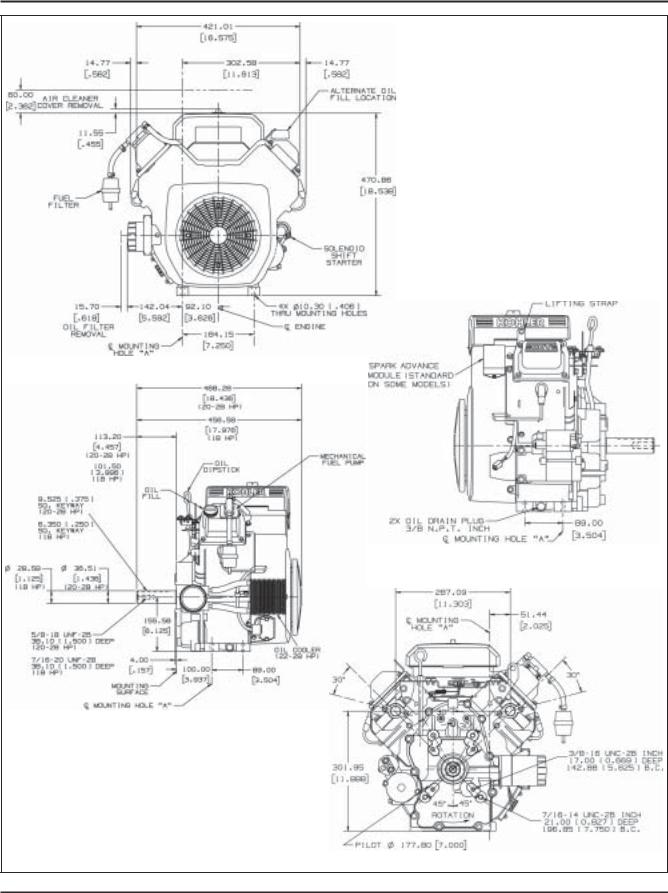 Kohler CH20, CH18-750, CH750, CH740, CH23 Manual