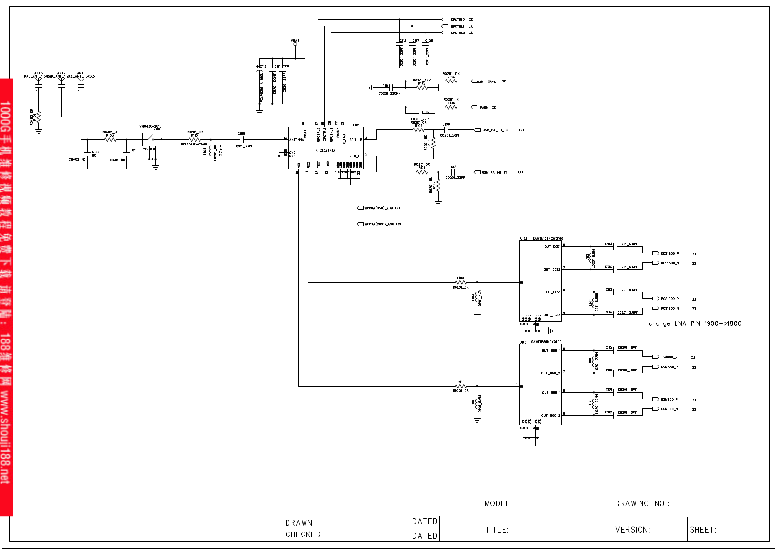 Lenovo A60+ Schematic