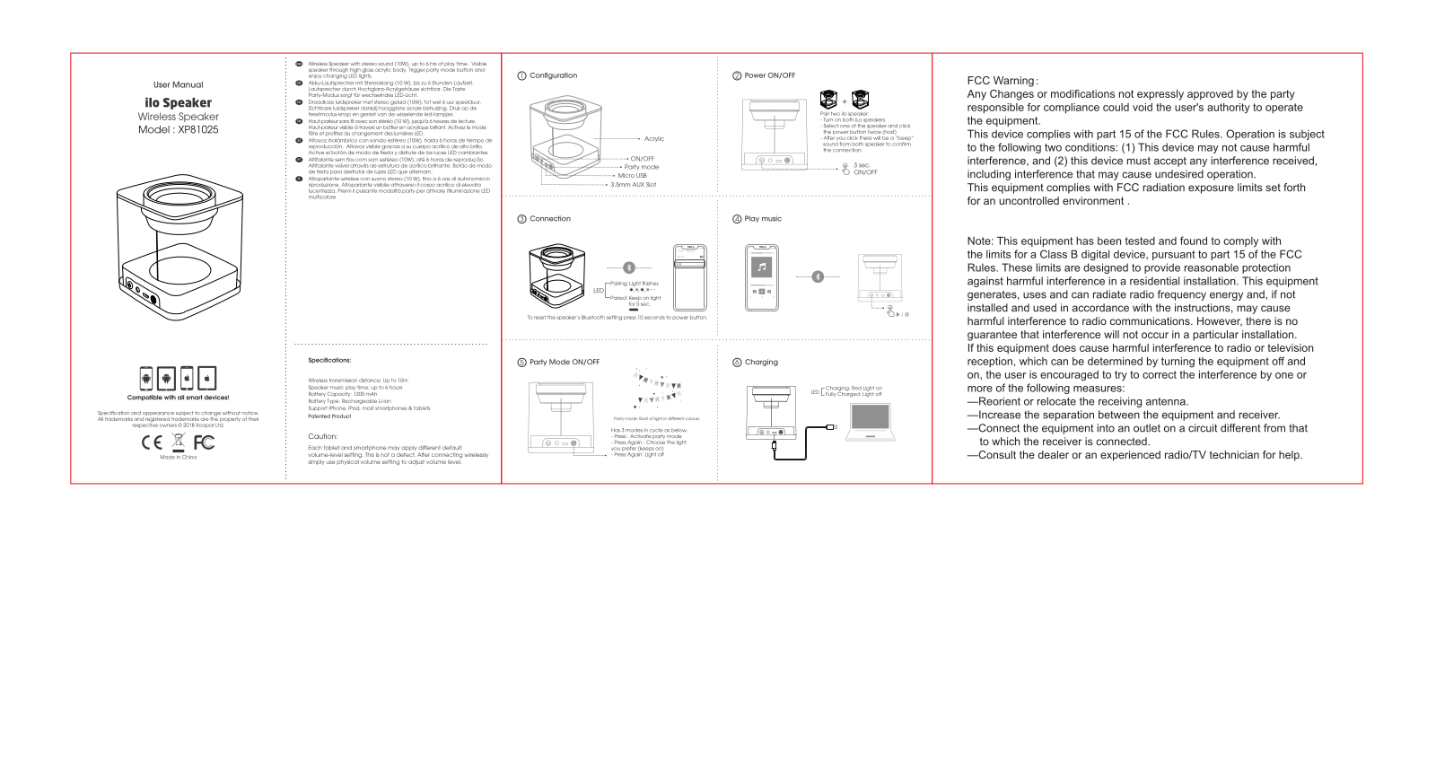 Xoopar XP81025 User Manual