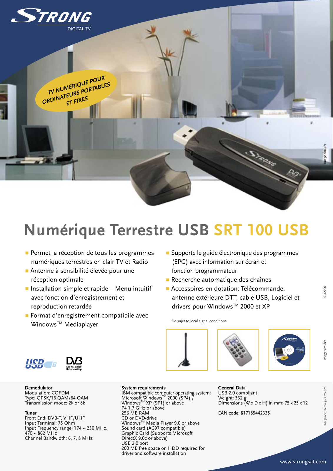 Strong SRT 100 USB BROCHURE