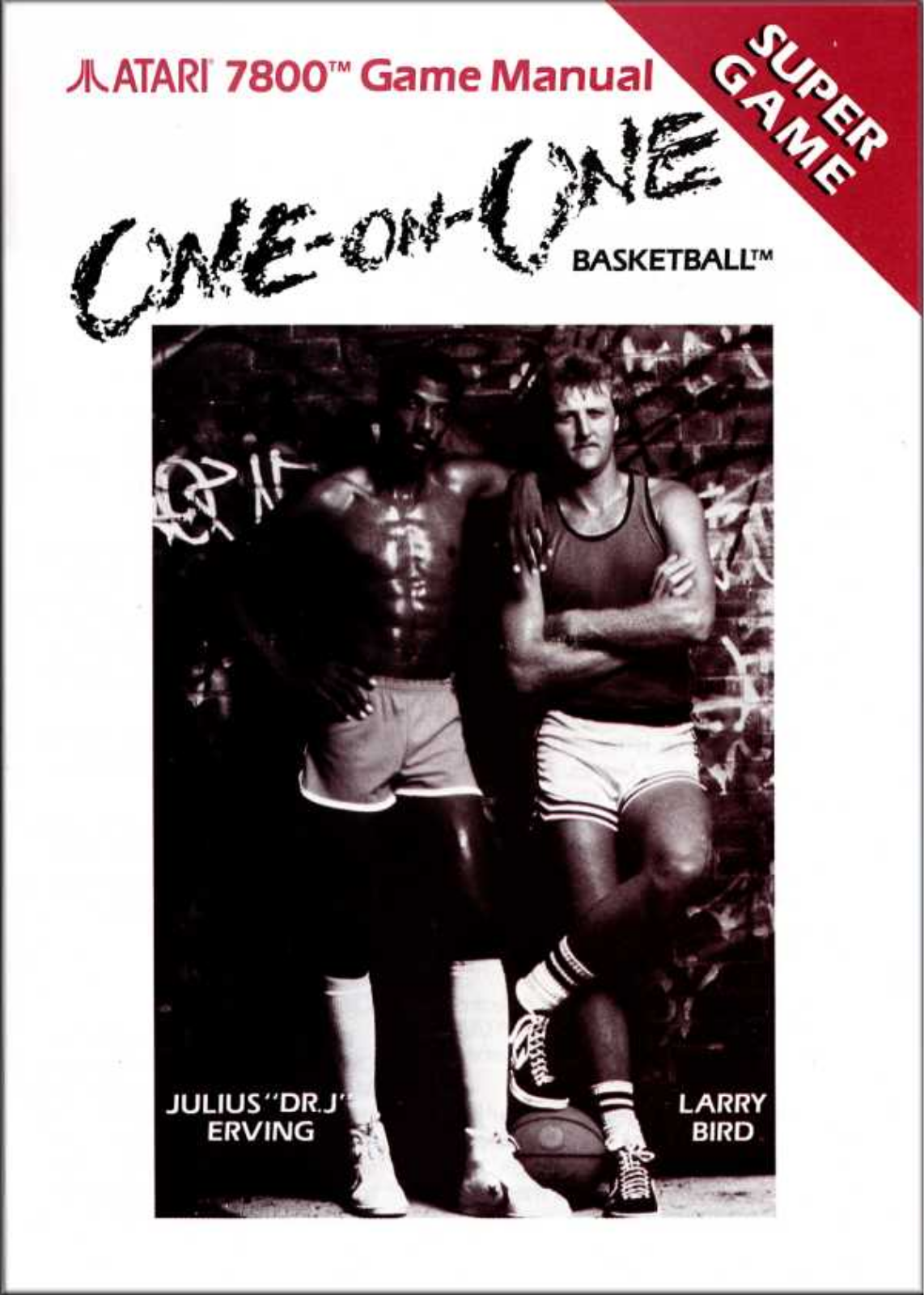 Atari One-on-One Basketball (1987) User guide