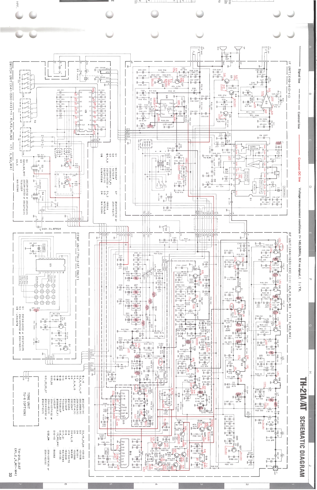 Kenwood TH-21 Schematic