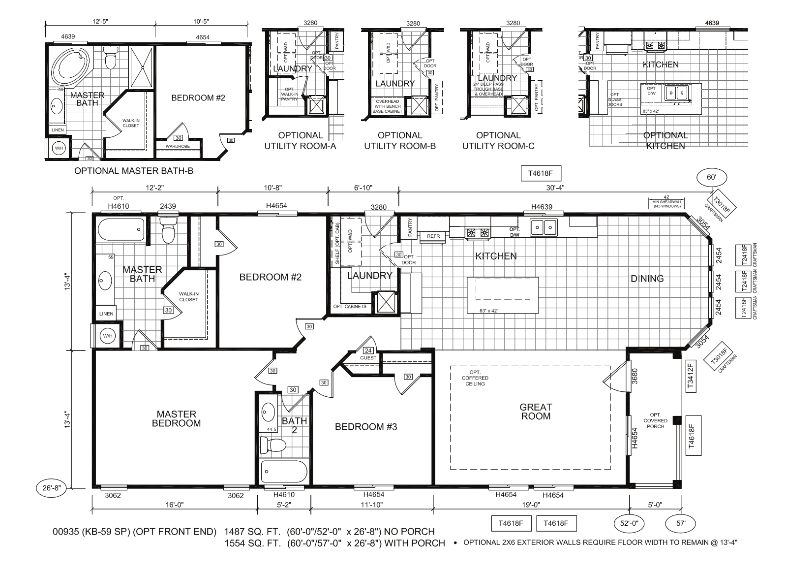 Silvercrest KB-62 Floor Plan