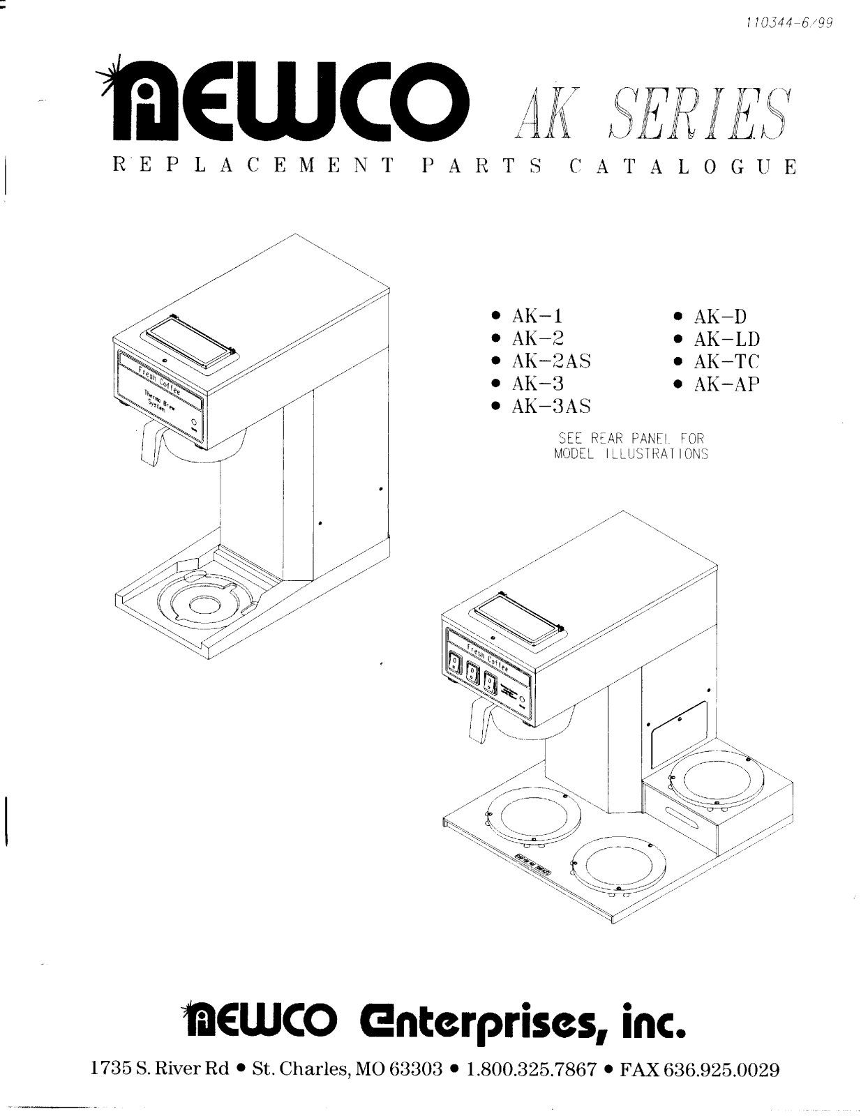 Newco AK-1 Parts List