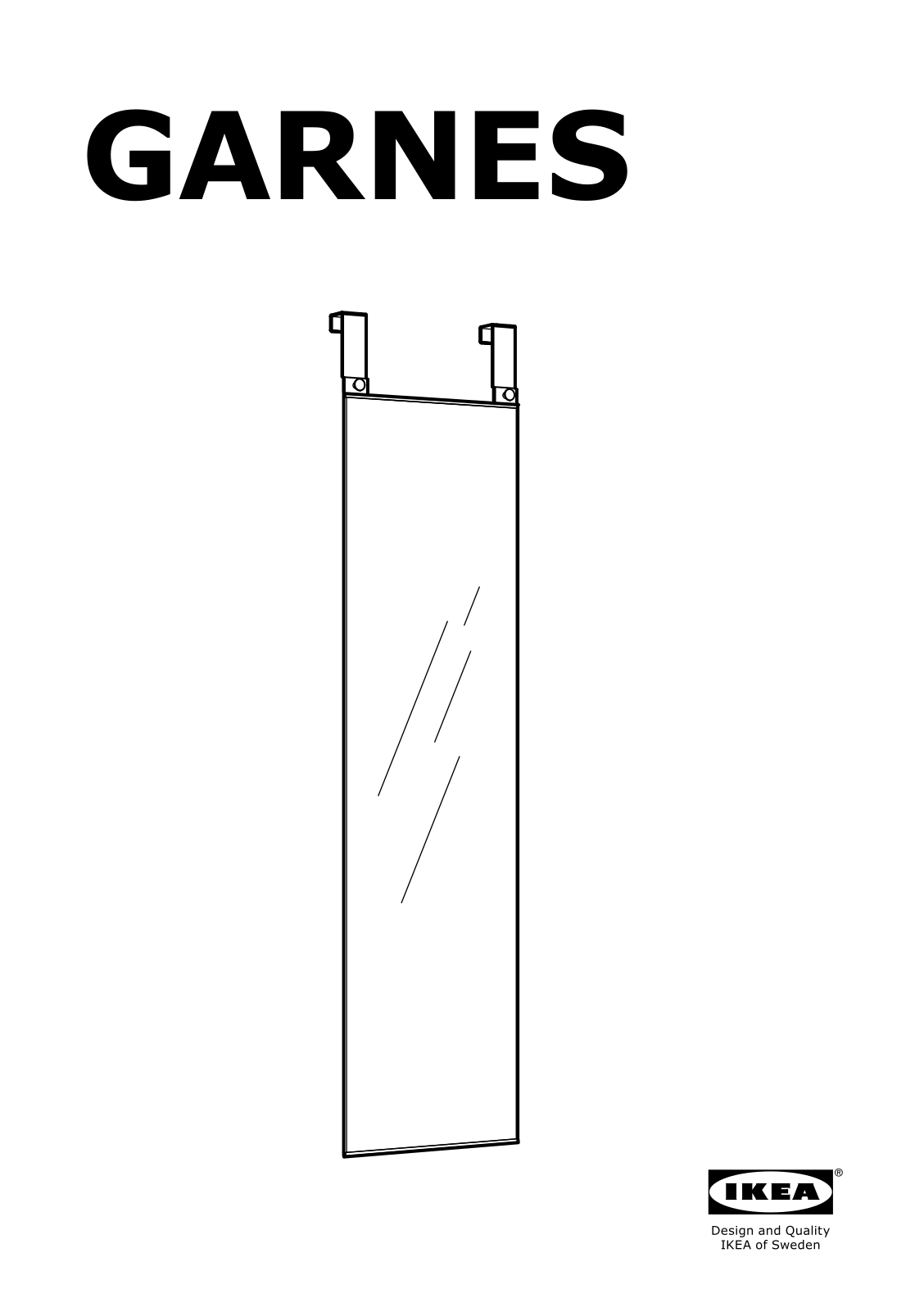 IKEA GARNES User Manual