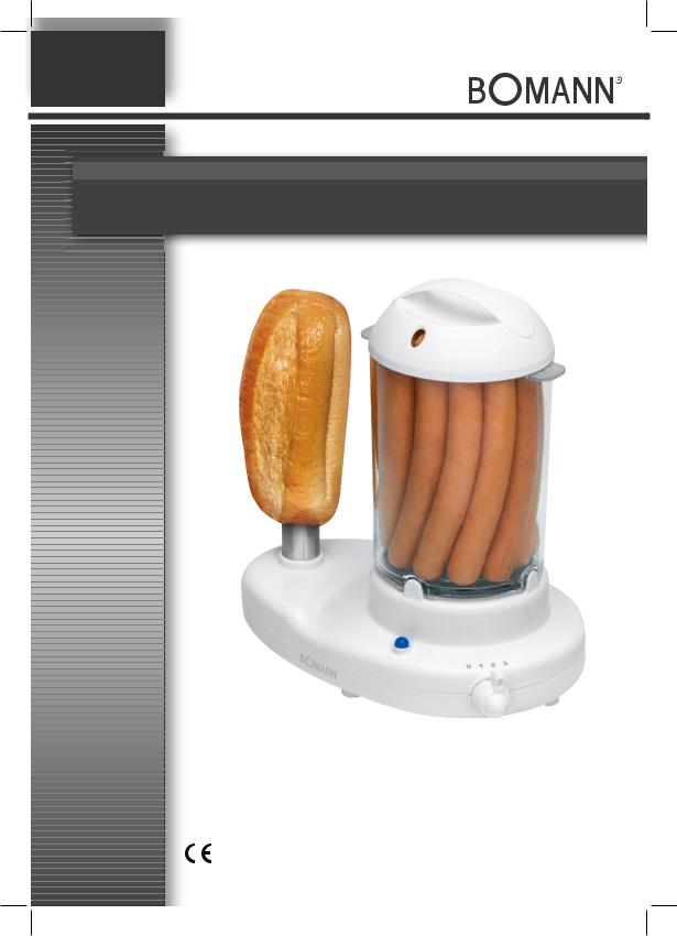 Bomann HDM 462 EK CB User guide