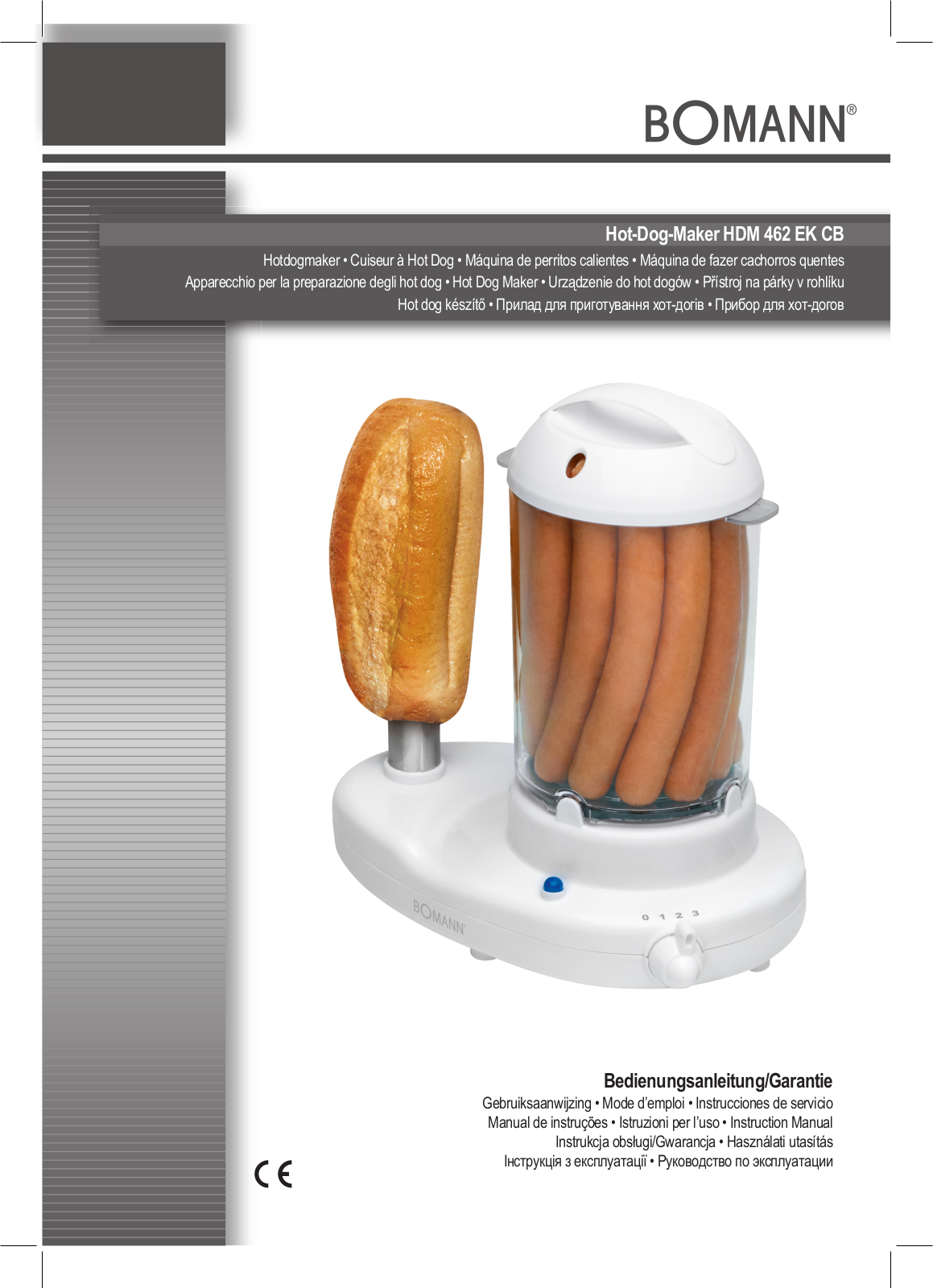 Bomann HDM 462 EK CB User guide