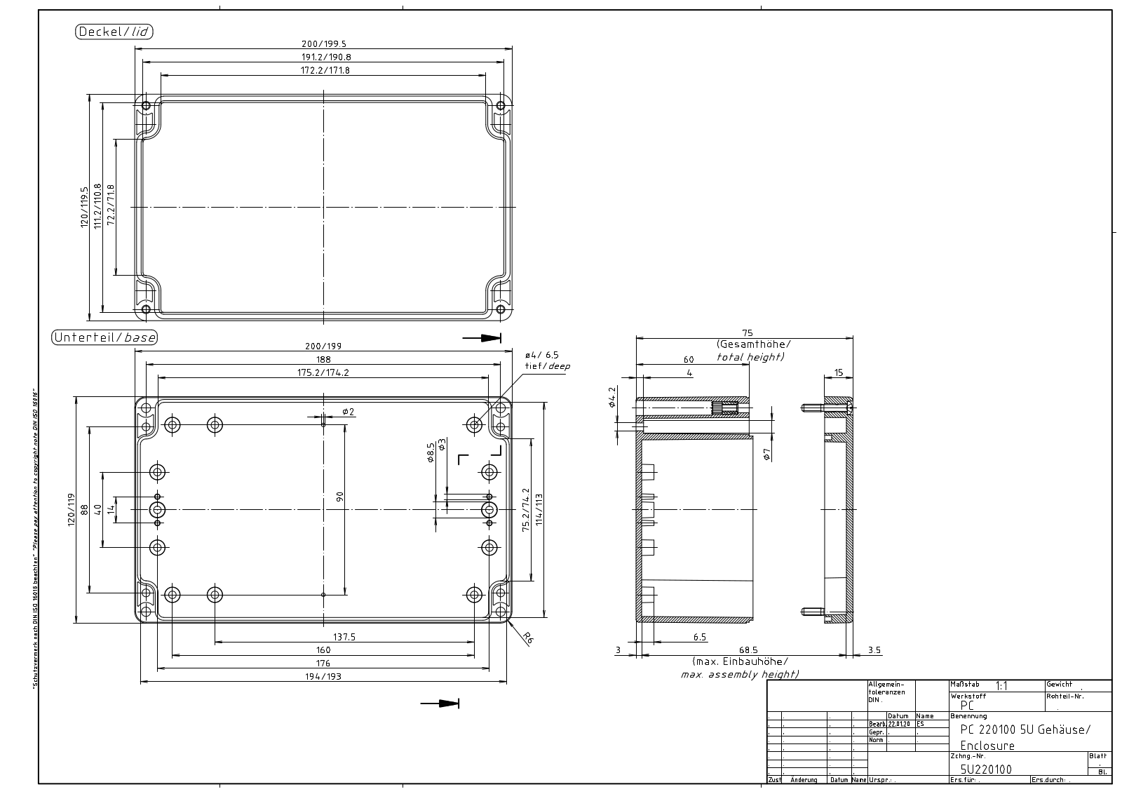 BOX4U 5U220100 Datasheet - ManualMachine.com