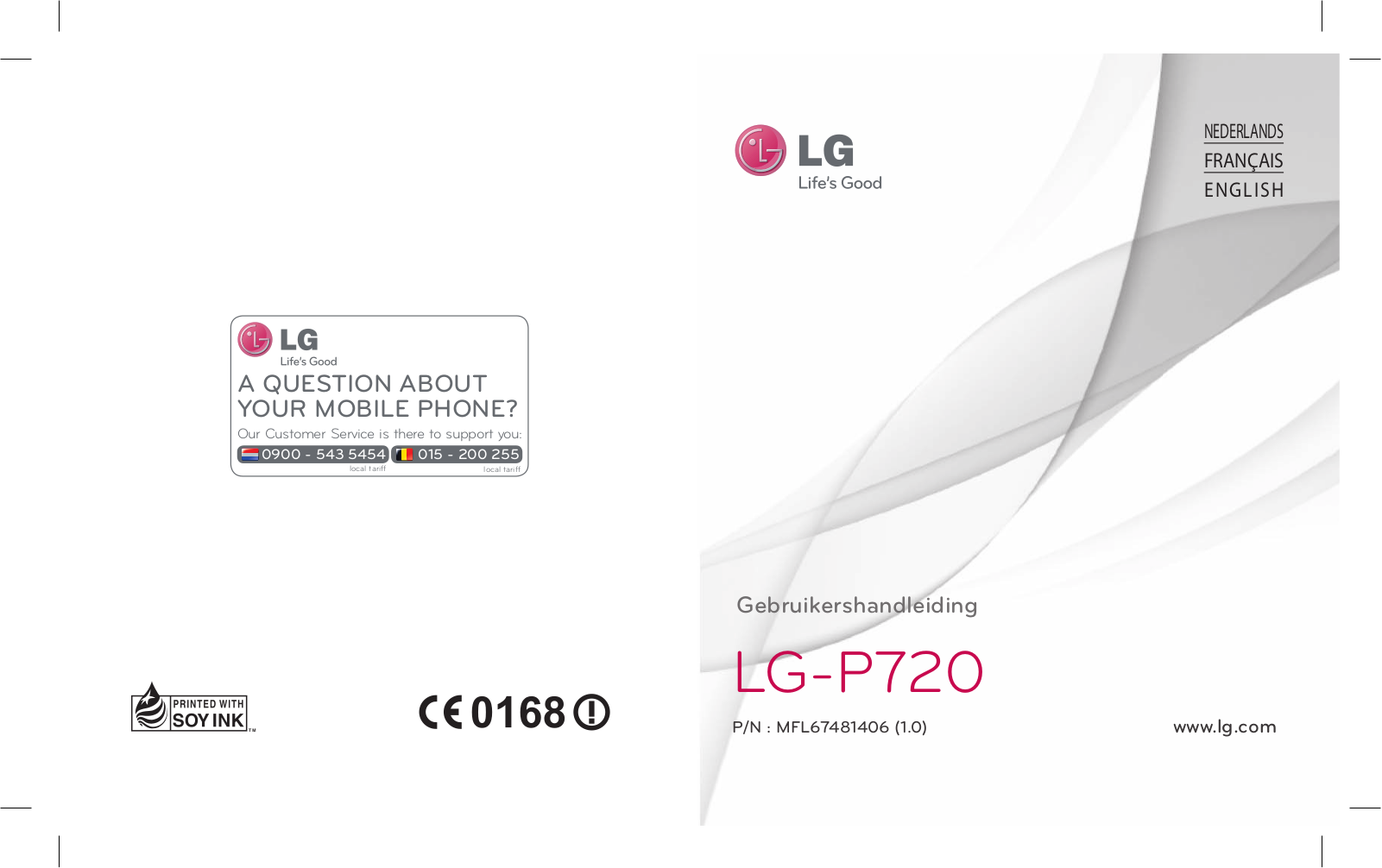 LG LGP720 User Manual