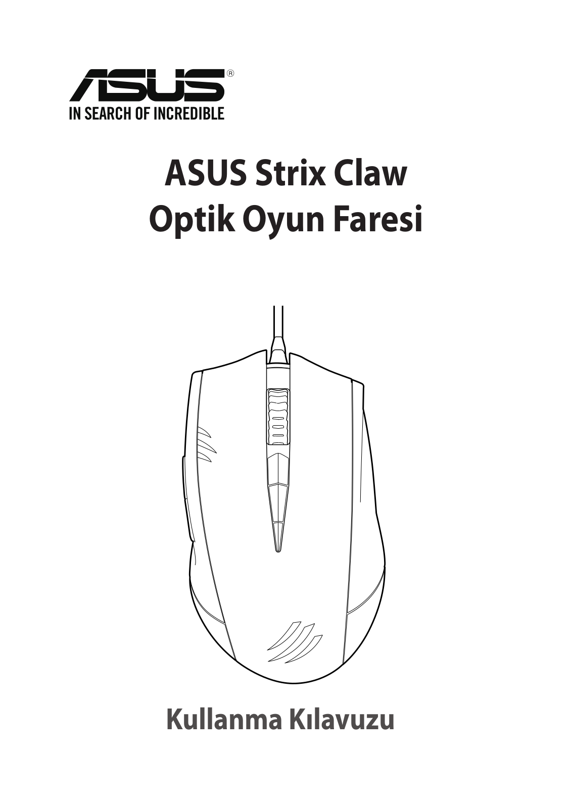 Asus STRIX CLAW User’s Manual