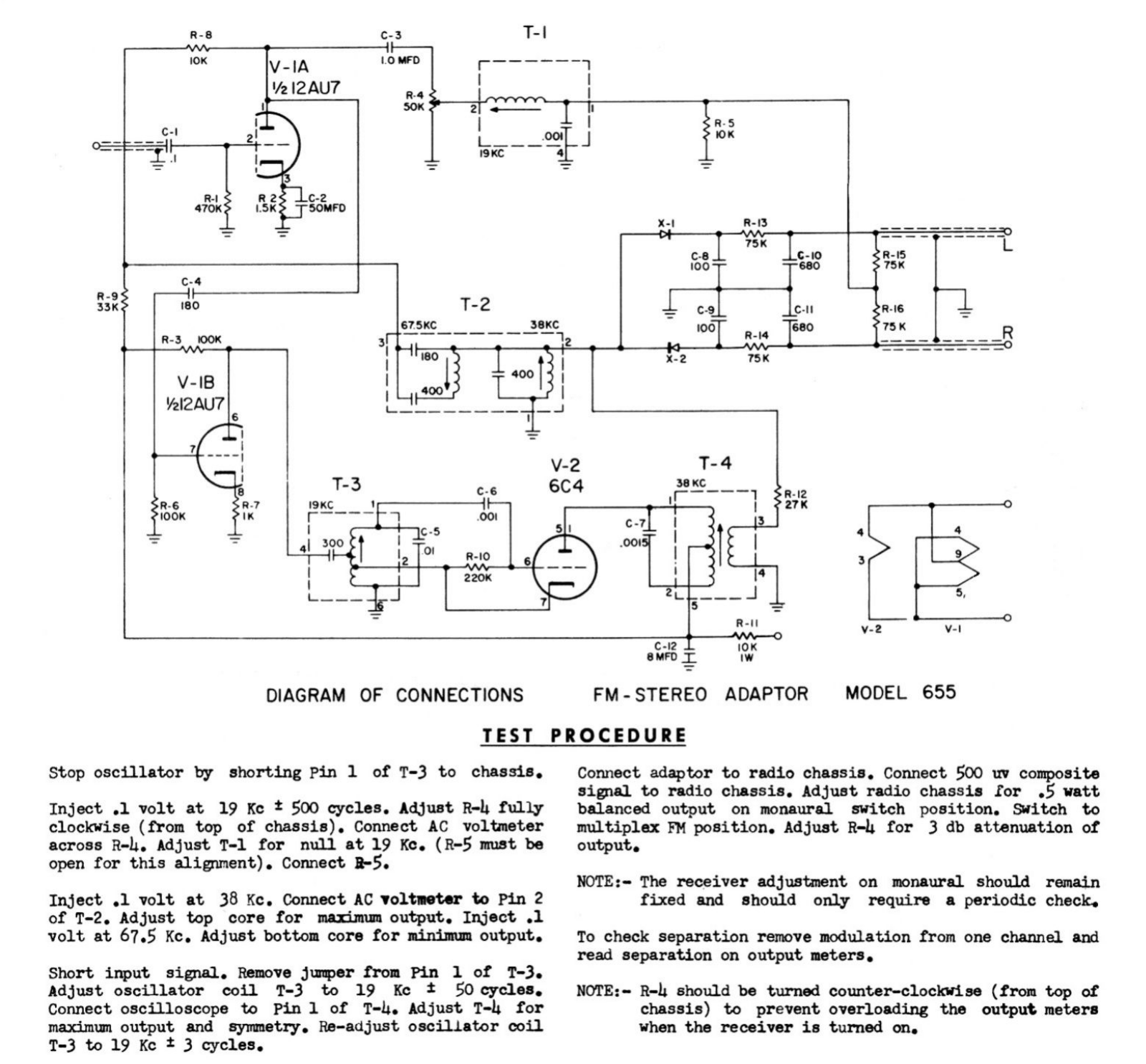 Magnan Audio Cables 655-MPX Schematic