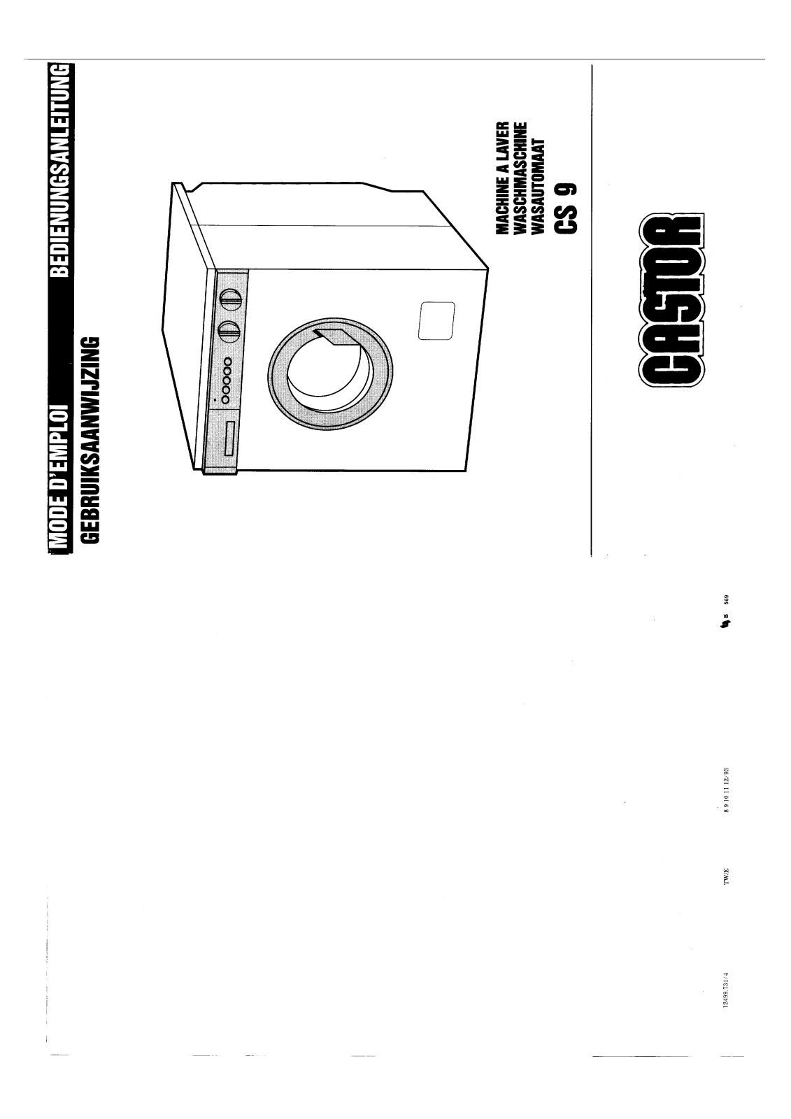 CASTOR CS9 User Manual