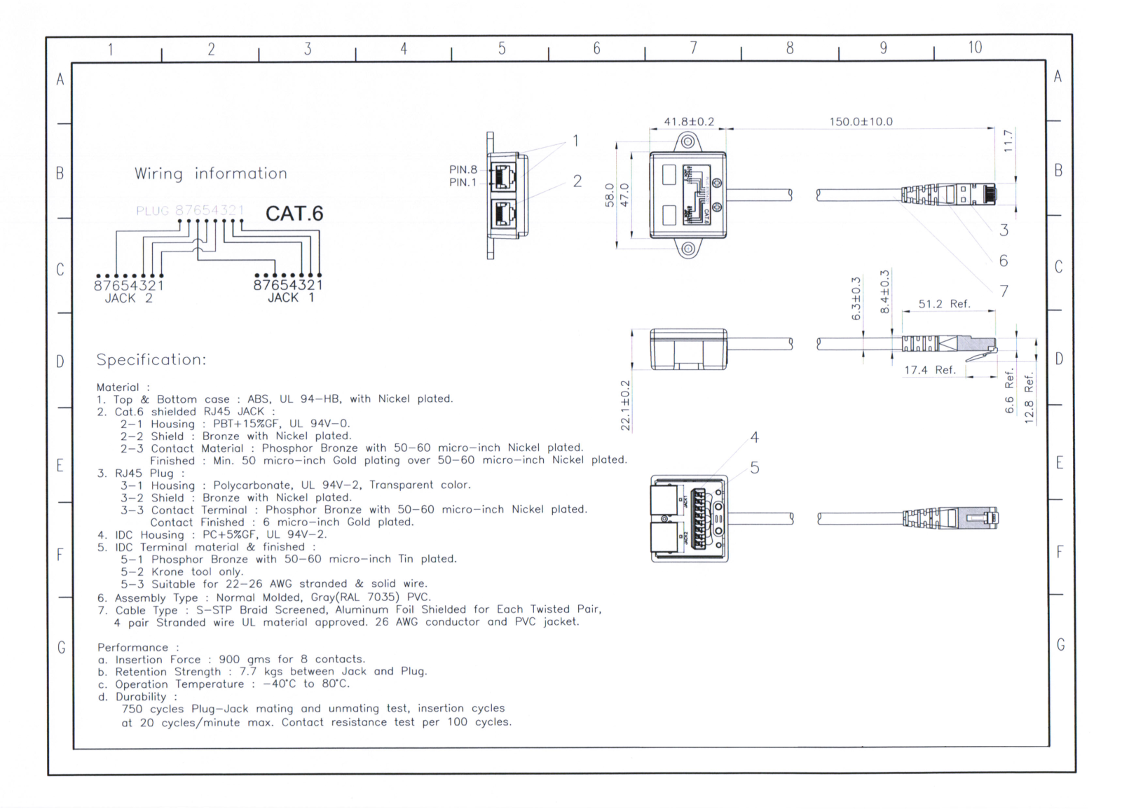 Intellinet I-UAD ADAP-C6 Drawing - ManualMachine.com