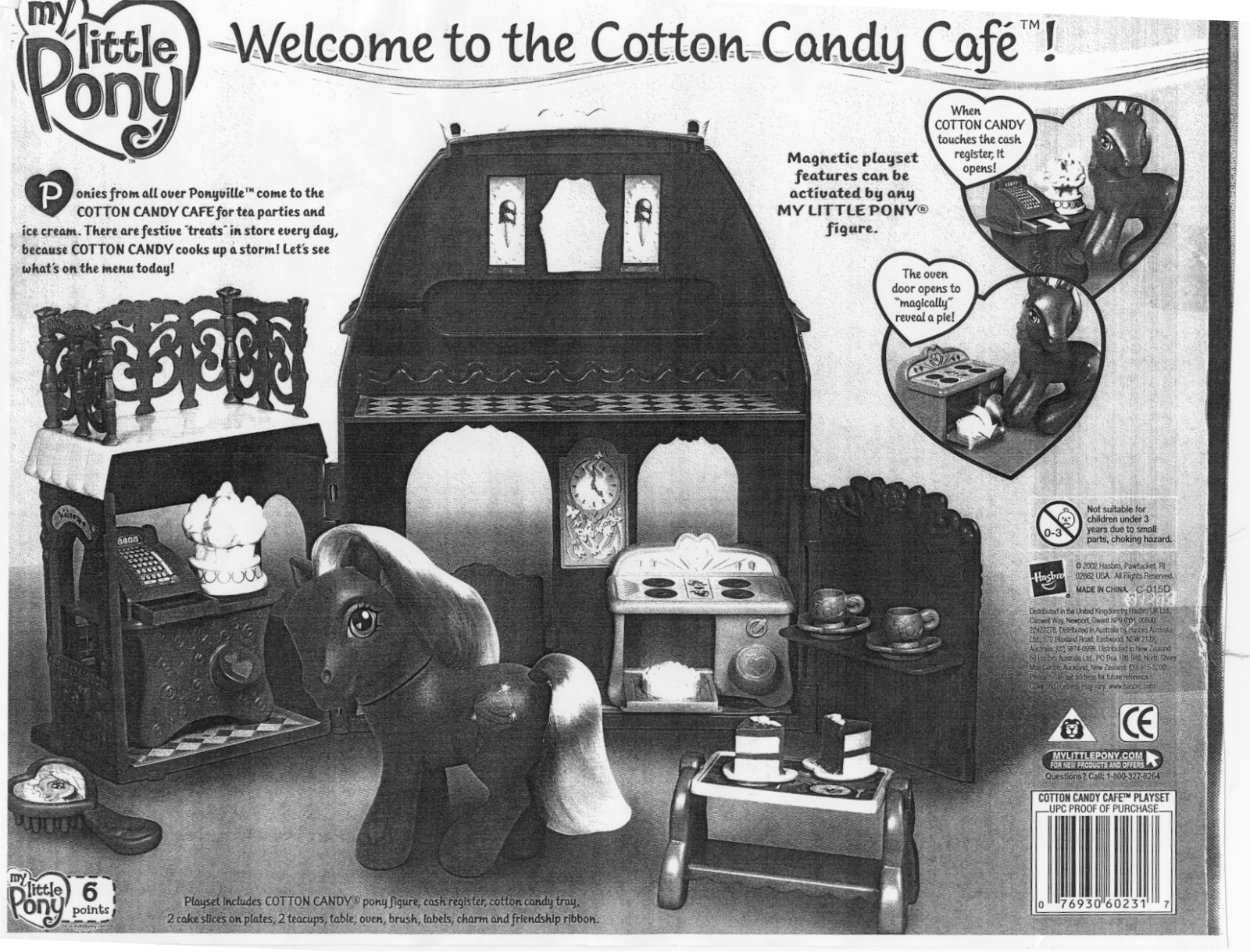 HASBRO My Little Pony Cotton Candy Cafe User Manual