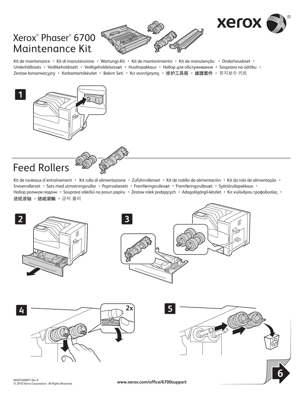 Xerox PHASER 6700 User Manual