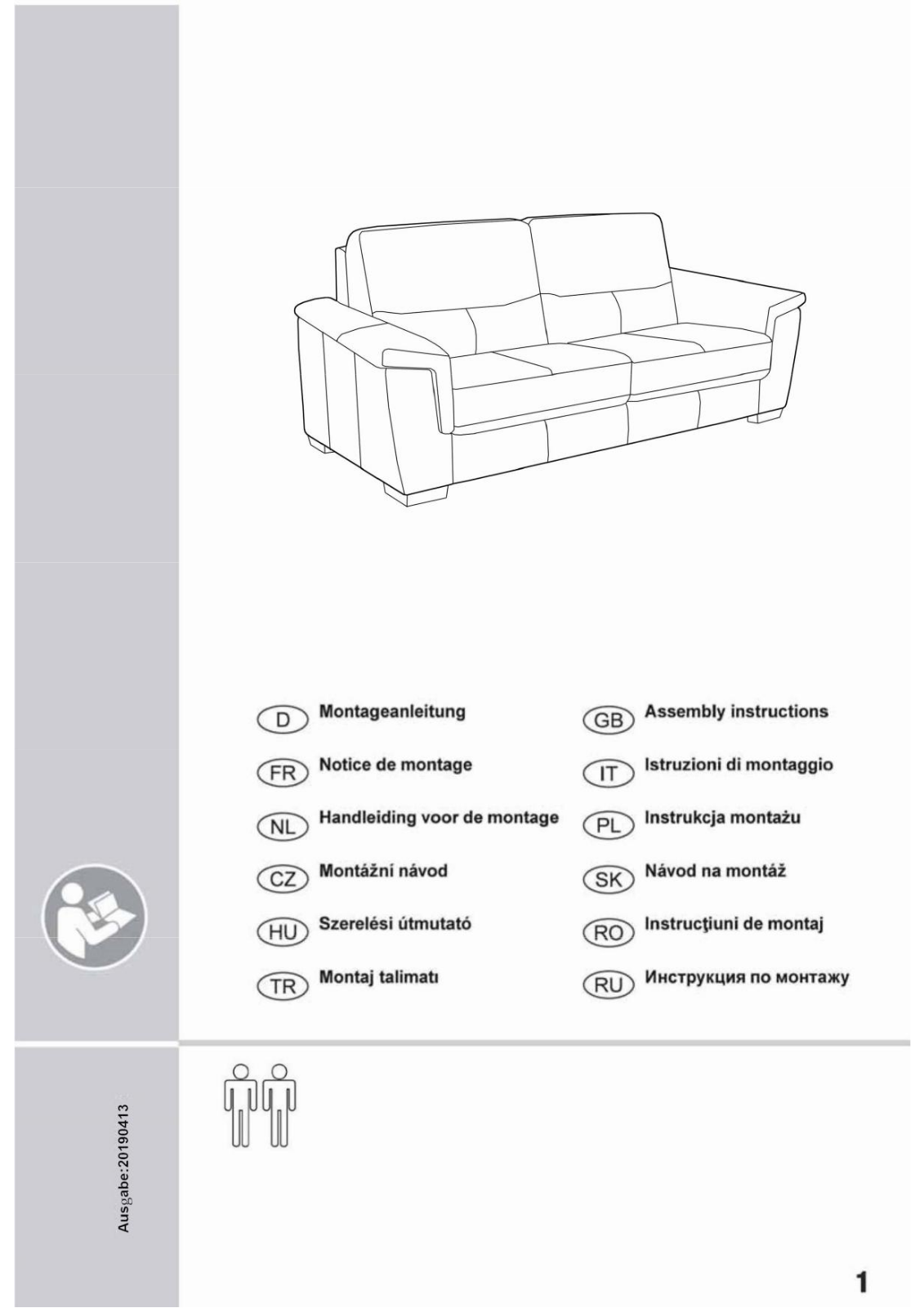 Home affaire Amrum Assembly instructions - ManualMachine.com