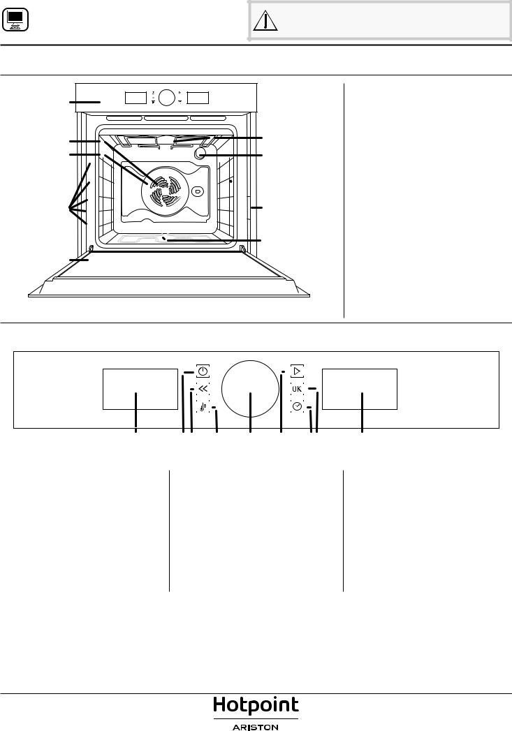 HOTPOINT/ARISTON FI4 851 H IX HA Daily Reference Guide