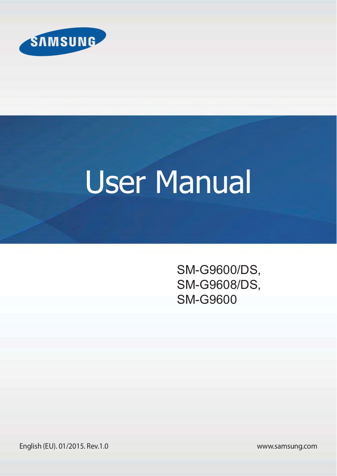 Samsung SMG9600 Users Manual