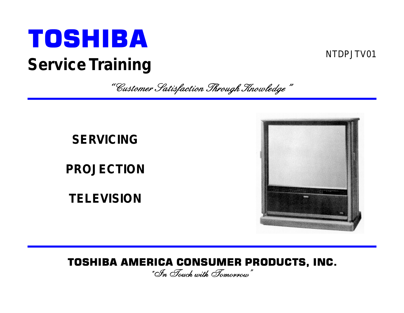 Toshiba PJTV Schematic