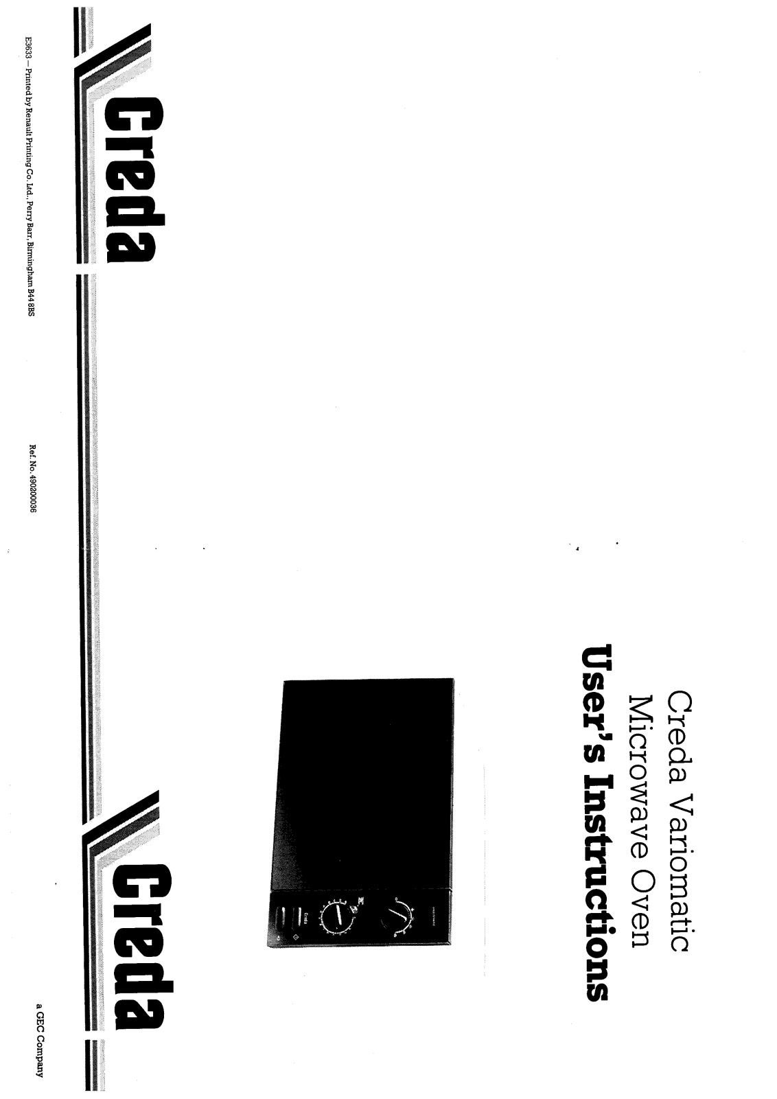 Creda HB49027 User Manual