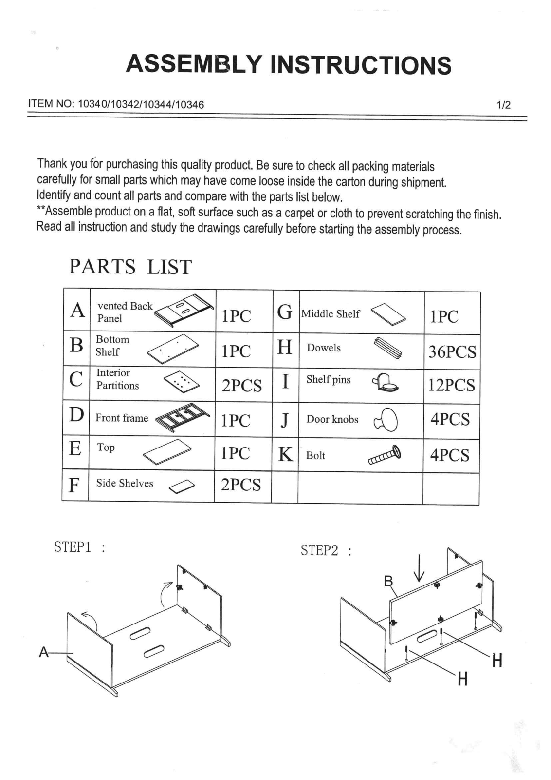 A&J Homes Studio AJHS2039 Installation & Assembly - ManualMachine.com